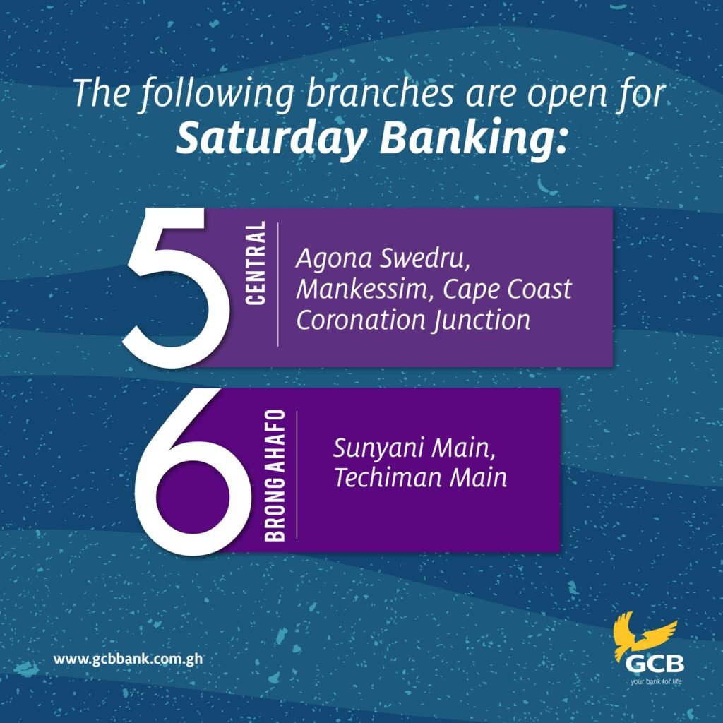 GCB Saturday Banking Hours